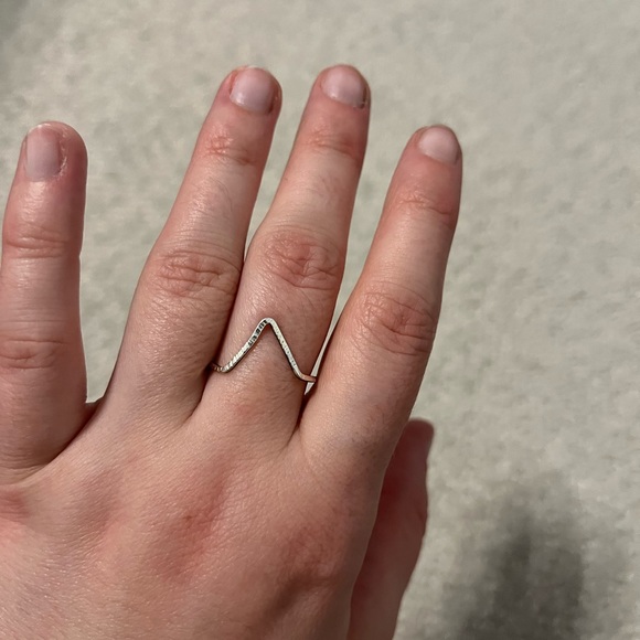 Genuine Silver Minimalist Ring - Picture 1 of 3